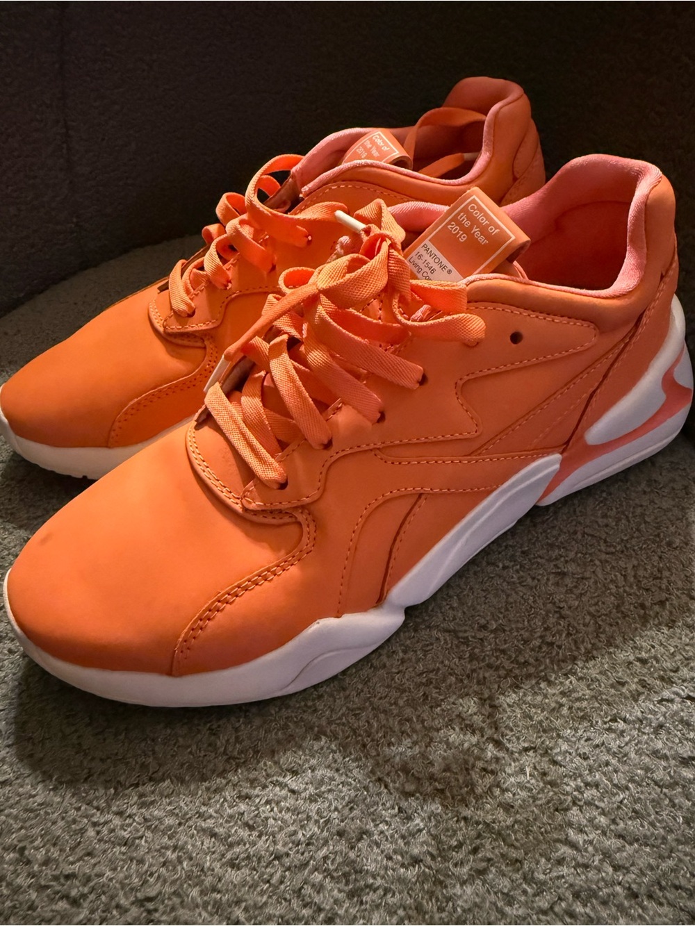 PUMA Nova X Pantone Sneakers - Living Coral